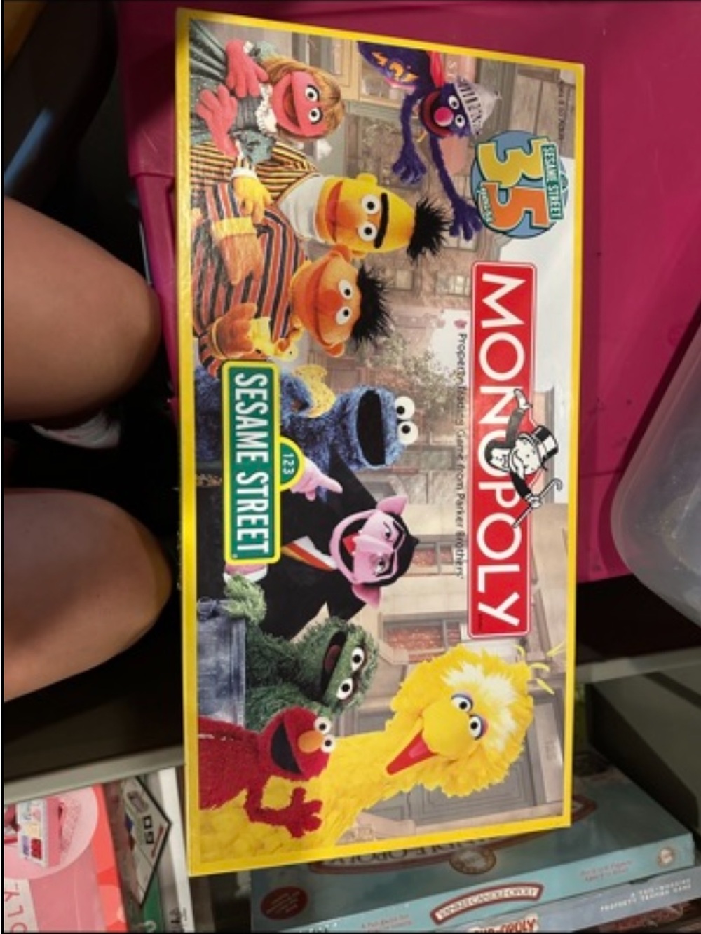 Sesame Street Edition Board Game - Monopoly
